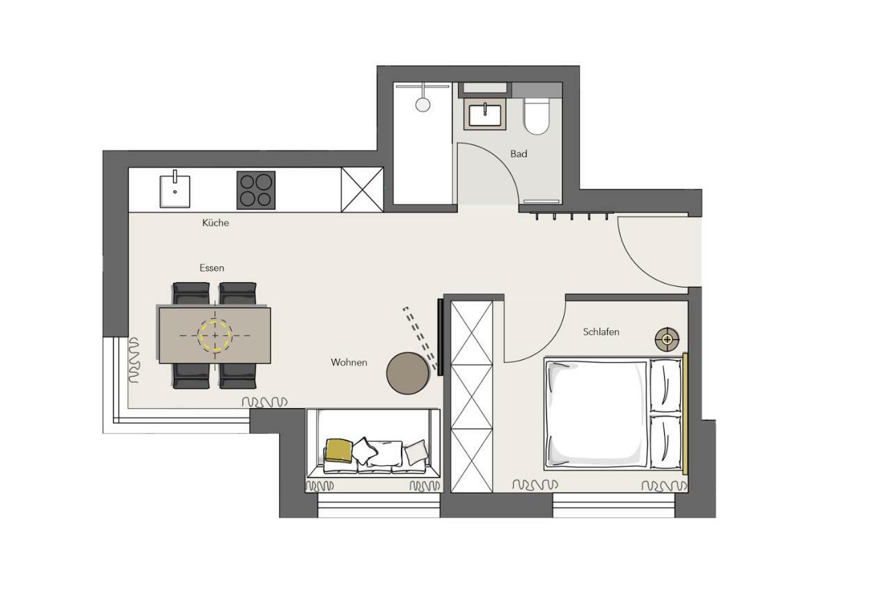 Modern Apartment Near Downtown Monachium Zewnętrze zdjęcie
